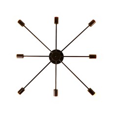 Honey Comb 北歐工業風放射半吸頂八燈 KC1512-95, 102 x 16cm, 1個