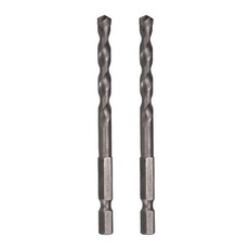 PANRICO 百利世 六角軸超硬水泥鑽頭 Ø3.2x80mm 適用於水泥、磚、磁磚、金屬薄板, 2個