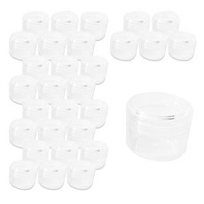 化妝品乳霜容器 30g, 透明度, 30個
