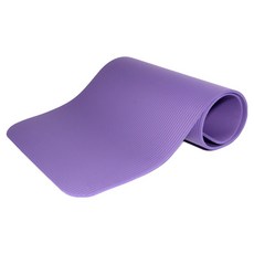리브스포 NBR 트레이닝 헬스 요가매트 15mm, 퍼플, 1개