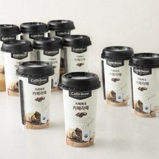 카페베네 카페라떼, 200ml, 10개