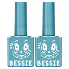 BESSIE 歡樂夏日凝膠指甲油, GL19 水肺潛水, 11ml, 2個