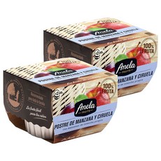 Anela 水果泥, 蘋果李子口味, 200g, 2個