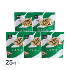 TigakTaegak 紅辣椒片, 30g, 25包