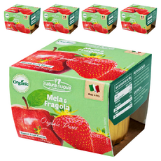 네추럴누바 유기농 생과일 누바 컵퓨레 2p, 딸기, 5개, 200g