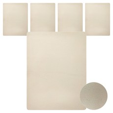 LaMon Real Skin 魔法素色矽膠練習板 大型, 膚色, 5個