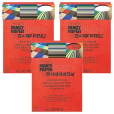 두성 OA팬시페이퍼점보 복사용지 80g 진주홍색, A4, 300개