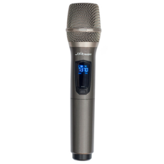 J POWER 杰強國際 新版 震天雷UHF雙機充電型無線麥克風, JP-UHF-888, 黑色