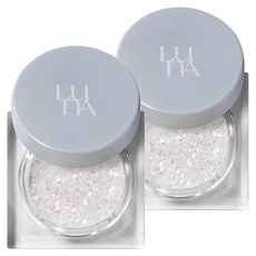 루나 글리터 라이팅업 포뮬라 팟 팩트 아이섀도, 5호 글림온, 2개