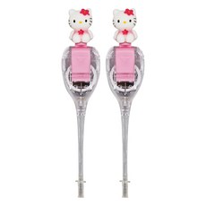 SMILE KIDS 嬰兒照明耳扒, Hello Kitty 造型, 柔軟矽膠材質, 1個, 2個