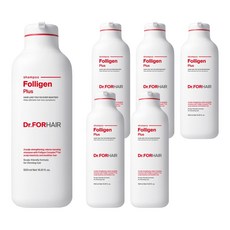 Dr.FORHAIR POLIZEN PLUS 洗髮精, 500ml, 6個