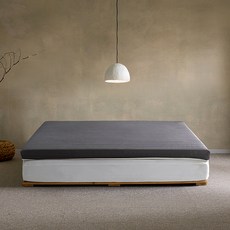 내추럴슬립알파 천연라텍스 매트리스, 차콜그레이, 5cm