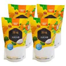 TAIYEN 台塩生技 原味料理鹽 添加鈣鎂鉀等礦物元素 突顯食材原味 500g, 4包