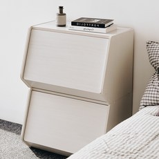 아이리스 펠리컨 도어형 공간박스, 오프화이트, 1개