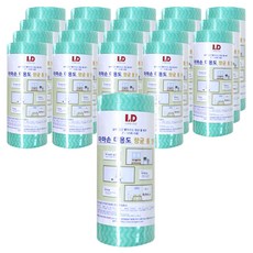 LIVING DUO Mama Son捲筒抹布 薄荷, 50入, 20個