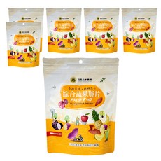 宮北合作農場 綜合蔬果脆片, 香甜原味酥脆可口, 90g, 6包