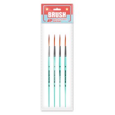 AwesomePainting 設計 LINER 線筆, 4個, 3號