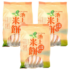 池上鄉農會 池上米餅 椒鹽口味, 150g, 3包