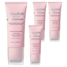 벨라수 데콜테 넥크림, 50ml, 4개