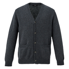 世正 Tremolo 男士羊毛基本款開襟衫 BC4F858105