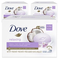 도브 뷰티바 비누 릴랙싱, 90g, 12개입