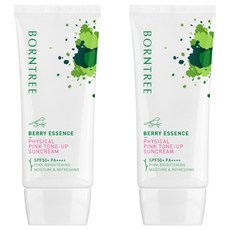 Bontree Berry Essence Mineral Tea Pink Tone Up 防曬霜, 50ml, 2個