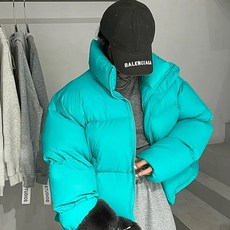 엘쏘 여성용 캔디 컬러 하드 다운 점퍼