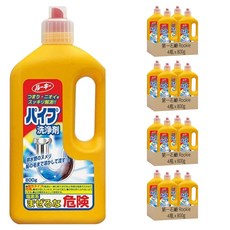 第一石鹼 Rookie 排水管疏通消臭清潔劑, 800g, 16瓶