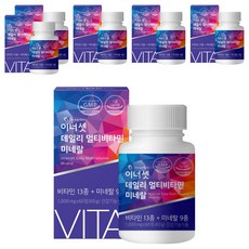 Innerset 每日復合維生素礦物質, 60顆, 6罐