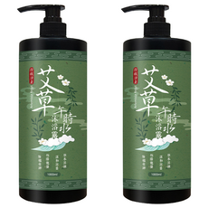 艾草午時水 沐浴露, 1L, 2瓶