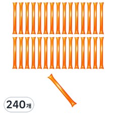 Maket Gamseong 加油棒氣球, 240個, 橘色