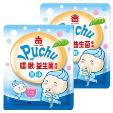 義美 噗啾益生菌果凍 原味, 247g, 2袋