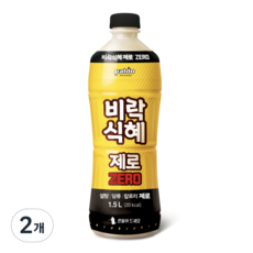 팔도 비락식혜 제로, 1.5L, 2개