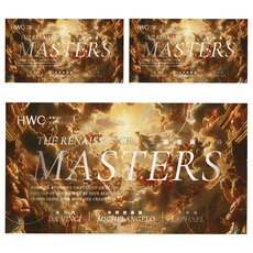 HWC 黑沃咖啡 文藝復興 濾掛禮盒, 21包, 3盒