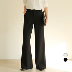 BBAE BBAE 女款後鬆緊帶寬褲