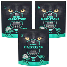 pet story 寵物物語 HARD STONE 硬石貓砂, 高山雪松香味, 12kg, 3袋