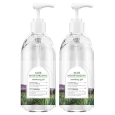 [비건뷰티] 디오프러스 알로에 모이스처라이징 수딩젤, 390ml, 2개