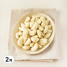 국내산 친환경 깐마늘, 150g, 2개