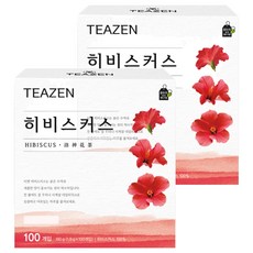 TEAZEN 茶禪 洛神花茶茶包, 1.8g, 100包, 2盒