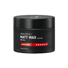 J'SOOP Style J 男士啞光髮蠟, 超級定型, 120g, 1罐