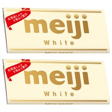 meiji 明治 白可可製品 片裝, 40g, 2個