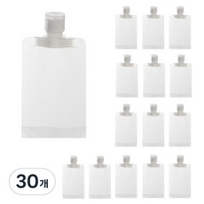 Sarasa 旅行用分裝整潔收納袋 100ml, 透明收納袋, 30個