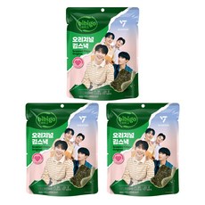 CJ bibigo 海苔脆片 原味, 3包, 40g