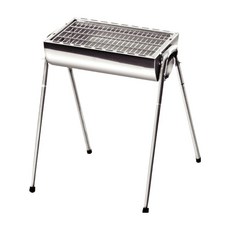 點秋香 不鏽鋼碳烤爐 細長格烤網 加裝炭火隔板 輕鬆收納 組裝方便, 1個