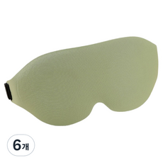 Runeuta良好睡眠睡眠眼罩 綠色, 6個, 1入