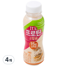풀무원 잇츠 프로틴 & 고칼슘 그레인, 260ml, 4개