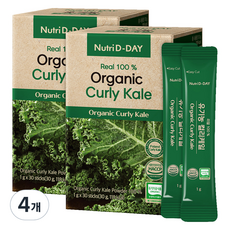 뉴트리디데이 리얼 유기농 컬리케일 30p, 30g, 4개