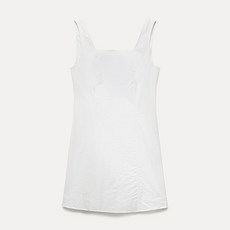 미쏘 코튼 나시 미니 원피스