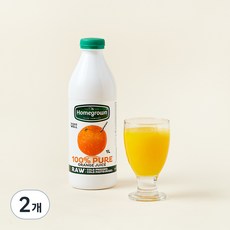 홈그로운 오렌지주스, 1L, 2개