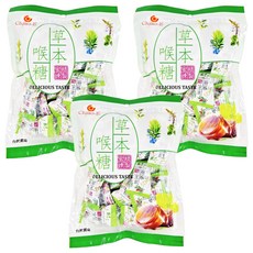 Chiao-E 巧益 草本風味喉糖, 120g, 3袋